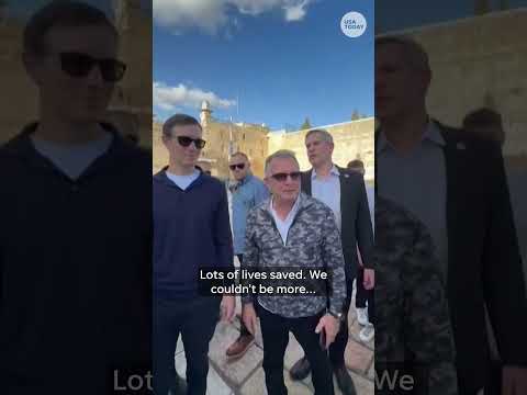 Ivanka Trump, Jared Kushner, Steve Witkoff visit Western Wall