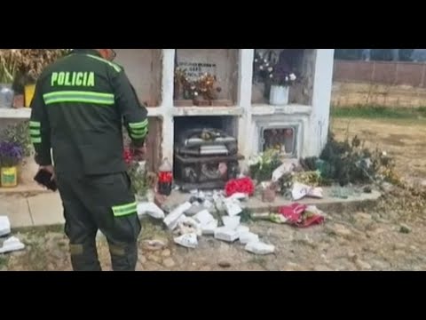 Profanan tumba de mujer en cementerio de Tiraque Cochabamba