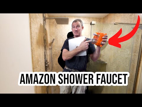 Amazon Shower Faucet Installation  | PLAN LEARN BUILD