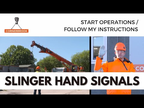 Learn the Slinger Signaller Hand Signals with Cornerbrook