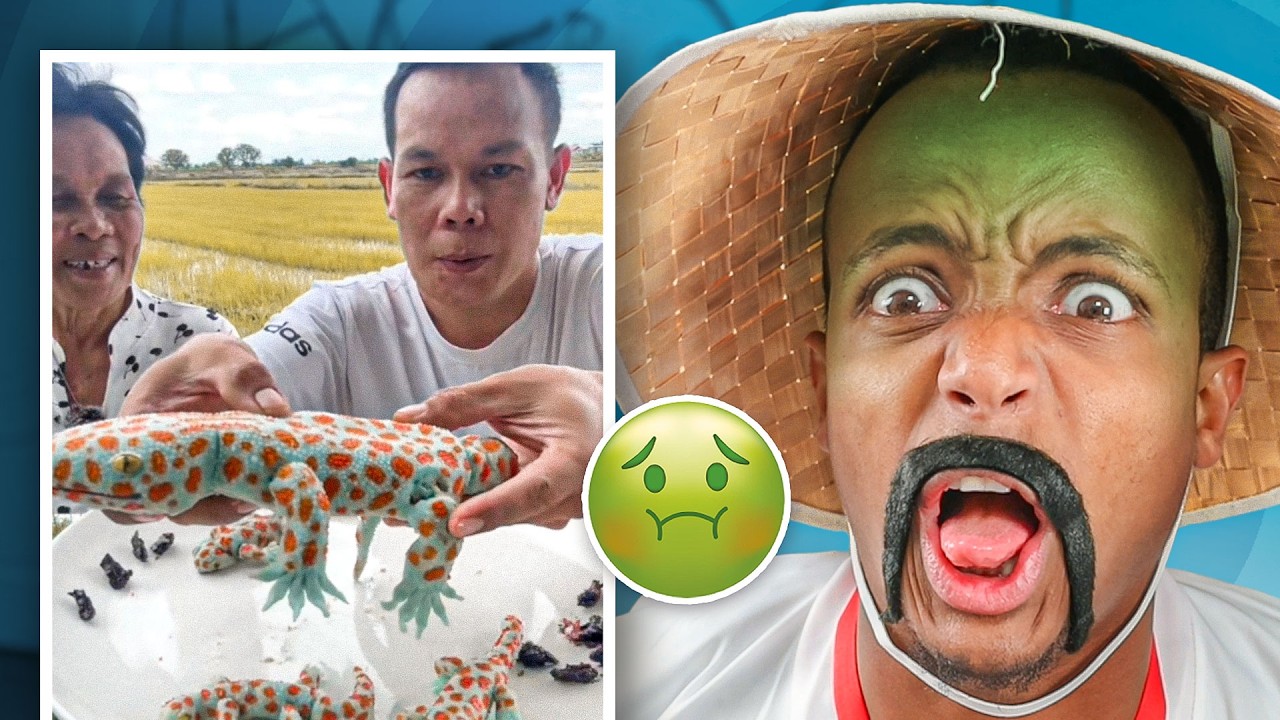 أكل شوارع الصين😭(اتحداك تكمل المقطع كامل😵💫)