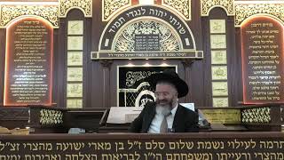צוואה הלכתית מונעת גזל, ומחלוקת במשפחה - י"ח אייר התשפ"ו מושב אשתאול