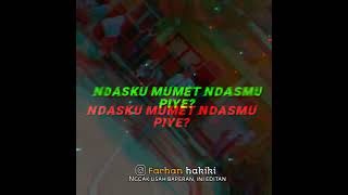 Download lagu #storywa #ndaskumumetndasmupiye STORY WA BAPER || NDASKU MUMET NDASMU PIYE mp3