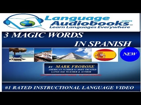 POR FAVOR & GRACIAS MAGIC WORDS IN SPANISH