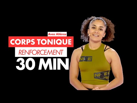 Renforcement musculaire COMPLET 🔥 30 min avec haltères