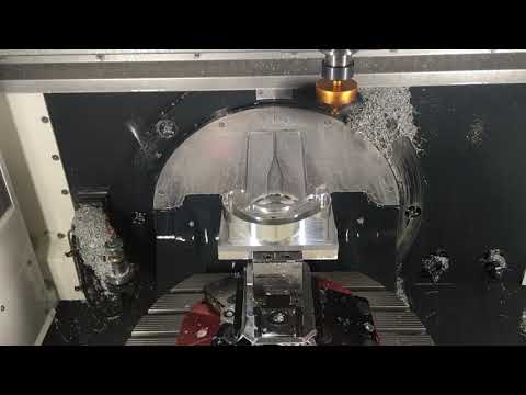 CNC Chip Fan in Action - Fast Cleaning of Jobs