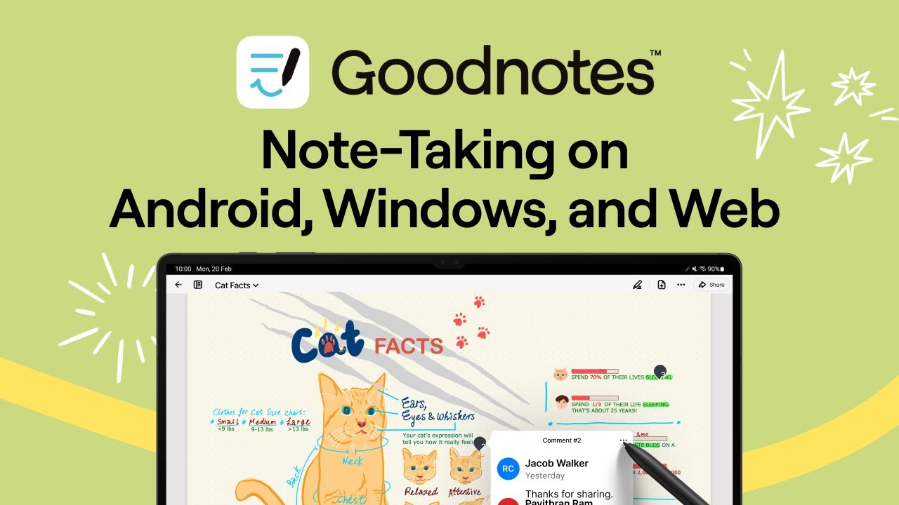 Getting Started: Note-Taking on Goodnotes on Android, Windows, and Web