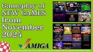 Gameplay of New Amiga Games from November 2024