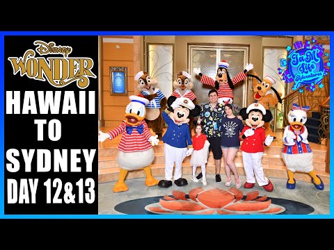 Thumbnail for Disney Wonder Hawaii to Sydney Day 12 & 13: Group Sailor Meet & Great & Our Drawings Come to Life!