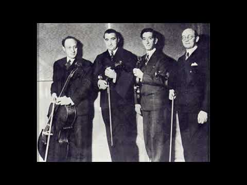 Lener Quartet - Brahms : Piano Quintet f-moll op.34 - 3rd Mvt (1927)