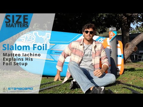 Size Matters Slalom Foil Edition: Matteo Iachino Explains His World Cup Setup