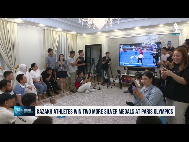 Kazakistan Olimpiyat takımı iki gümüş madalya daha kazandı
