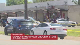 Man dead after shooting at Memphis grocery store