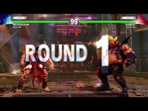 SygBoss (Birdie) vs MarsAttacks69 (Necalli) -- SFV BETA 3