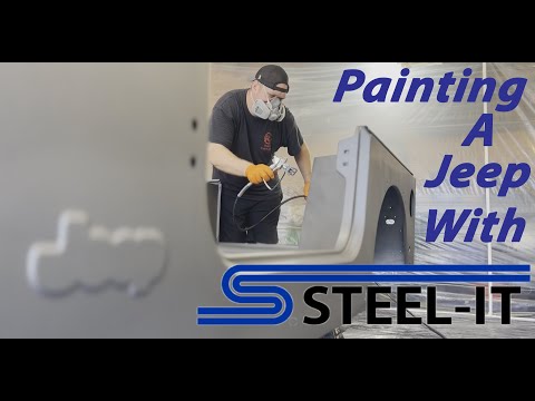 Painting my entire Jeep in Steel-It coatings!