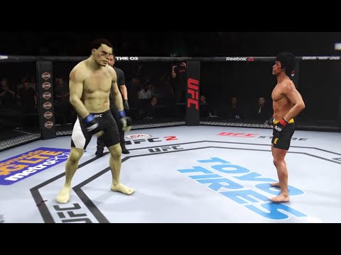 Bruce Lee vs. Incredible Hulk (EA Sports UFC 2)