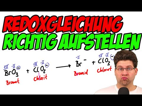 Redoxgleichung richtig aufstellen - Redoxreaktion - Bromat mit Chlorit