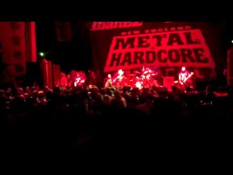 The Acacia Strain playing  Beast @ The New England Metal and Hardcore Festival 4/20/12