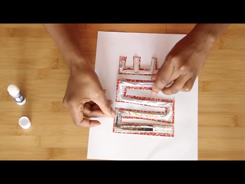 Queens Museum Art Workshop: Adinkra Paper Relief