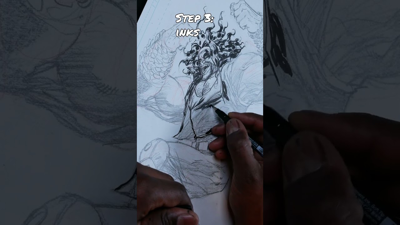 Drawing a Character From Start to Finish