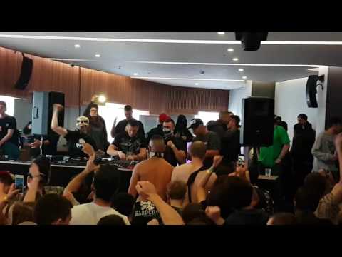 Andy The Core vs F-Noize Vs Deterrent Man@ Footworxx 05/11/2016