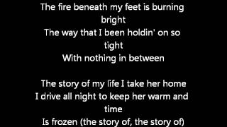 One Direction - Story of my life (Lyricis)