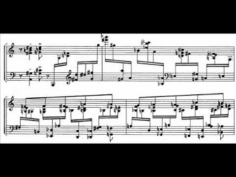 Hamelin plays Weissenberg - Sonata in a state of jazz (2nd mvt) Audio + Sheet music