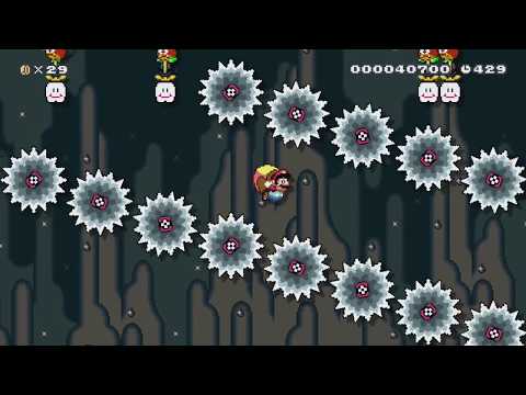 Jeff's Pound Then Release Flight by Jeff - Super Mario Maker - No Commentary 1bm
