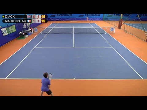 DIACK Jamie (GBR) VS MARIONNEAU Lucas (FRA) - Tennis Club Auray - Auray 1