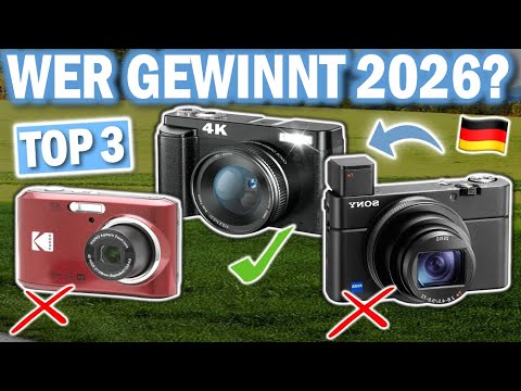 KOMPAKTKAMERAS kaufen: Top 3 Kompaktkameras 2026 im Vergleich!