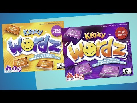 Krazy Wordz // Board game - Explanatory video