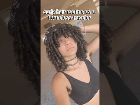 #homeless #nomad #travel #curlyhair #curls