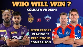 KKR and Punjab to Win Tonight ? RCB vs PBKS | KKR vs DC | Playing 11 | Predictions | Comparison