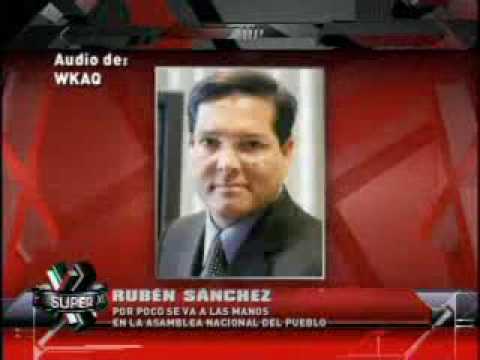 SuperXclusivo 6/5/09 - Ruben Sánchez pelea con radioescucha