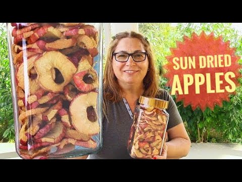 How to Sun Dry Apples 🍎