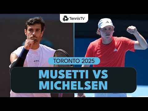 Lorenzo Musetti vs Alex Michelsen | Toronto Highlights 2025