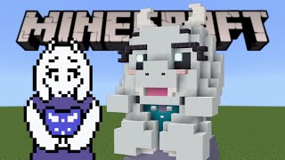 How to build Toriel in Minecraft (Undertale)