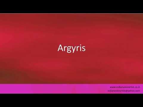 Pronunciation of the word(s) "Argyris".