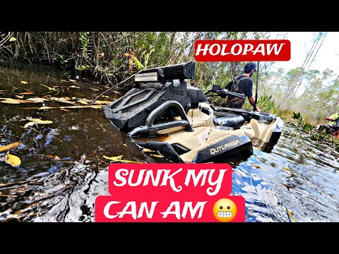 I SUNK MY CAN AM AT HOLOPAW