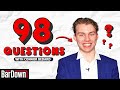 98 QUESTIONS WITH #98 CONNOR BEDARD