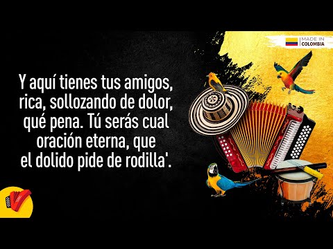 Vivirás Por Siempre, Los Diablitos, Video Letra - Sentir Vallenato