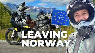 Goodbye, Norway! Solo motorcycle camping trip through Scandinavia continues [S5-E19]