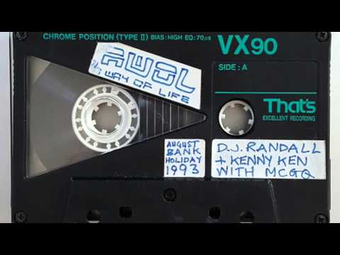 Randall & Kenny Ken with MC GQ at AWOL August Bank Holiday 1993