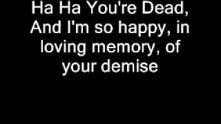 Ha Ha You're Dead lyrics-Green Day