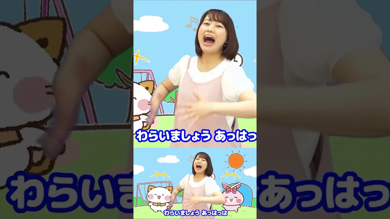 てをたたきましょう♪ 【定番曲】｜童謡｜振り付き｜こどものうた｜ Finger play songs｜Japanese Children's song #shorts #こどものうた