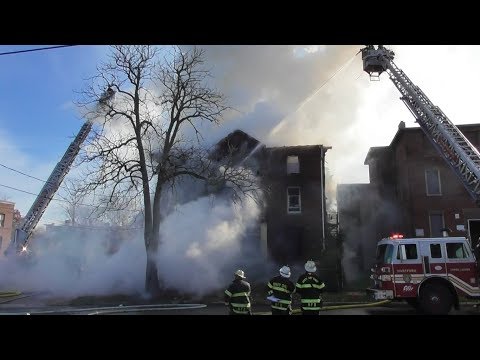 Hartford, CT 2nd Alarm Fire Knockdown 11.9.19
