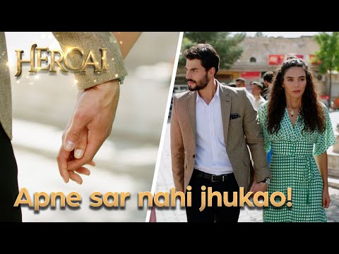Unhon ne sab ke samne apni shaadi ilaan kiya - Hercai Urdu Episode 62