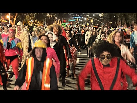 Thriller Dance - Michael Jackson - New York City Halloween Parade