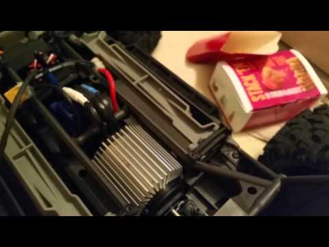 Changing Traxxas X-MAXX gearing and 2028 fan