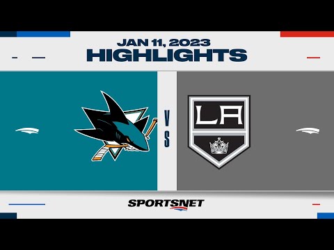 NHL Highlights | Sharks vs. Kings - January 11, 2023